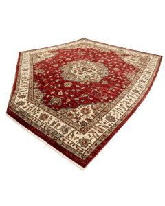 Moloney Power Loom Red/Beige/Brown Rug