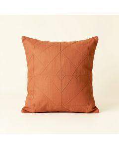 Dawn Bridge Filled Accent Pillow - Terracotta (synthetic illustration; no displayed measurements)