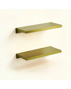 Mendivil 2 Piece Metal Accent Shelf (synthetic illustration; no displayed measurements)