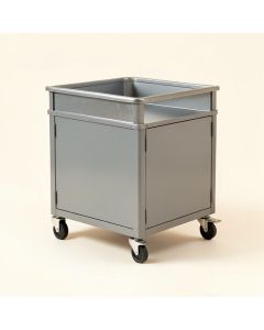 Cedar Brook Empty Rolling Workshop Cart - Gray (synthetic illustration; no displayed measurements)