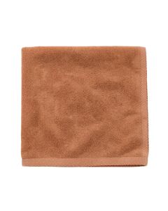 Vale Crossing Bath Towel - Terracotta (synthetic illustration; no displayed measurements)