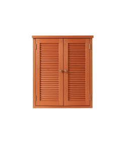 River Dale Wall-Mounted Laundry Cabinet - Terracotta