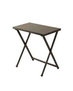 Sage Crossing Compact Balcony Table - Black (synthetic illustration; no displayed measurements)