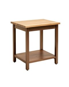 Nathalia Kitchen Cart With Manufactured Wood Top