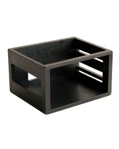 Cliff Crest Empty Furniture-Style Pet Crate - Black