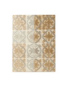 Royalty Floret 18 '' X 18 '' Ceramic Patterned Wall & Floor Tile