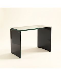 Kempst Glass Writing Desk (synthetic illustration; no displayed measurements)
