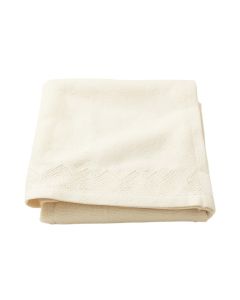 Slate Edge Bath Towel - Cream