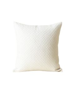 Reed Arc Filled Accent Pillow - White