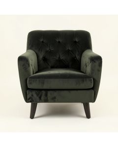 Gye 41 '' Wide Tufted Velvet Club Chair (synthetic illustration; no displayed measurements)
