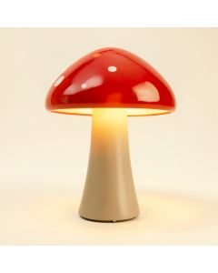 Colorful Solar Lighted Mushroom Pathway Light (synthetic illustration; no displayed measurements)