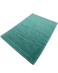 Chevron Hand-Woven Teal Indoor/Outdoor Area Rug