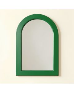 Olive Canyon Framed Wall Mirror - Green (synthetic illustration; no displayed measurements)