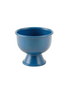 Cedar Bend Empty Candle Holder - Blue
