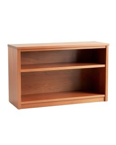 Cedar Bluff Low Bookcase - Terracotta (synthetic illustration; no displayed measurements)