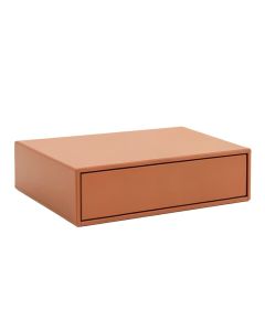 Laurel Dell Desktop Monitor Riser - Terracotta (synthetic illustration; no displayed measurements)