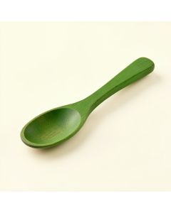 Reed Crest Cooking Spoon - Green (synthetic illustration; no displayed measurements)
