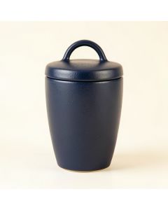 Cedar Brook Storage Canister With Lid - Navy (synthetic illustration; no displayed measurements)
