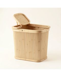 Harbor Arc Laundry Hamper - Beige (synthetic illustration; no displayed measurements)