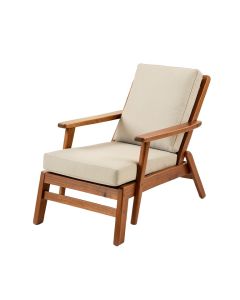 Vandergriff Lounge Patio Chair With Cushions (synthetic illustration; no displayed measurements)