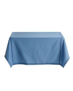 Laurel Crest Flat Bed Sheet - Blue