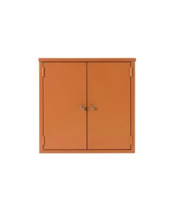 Harbor Bluff Wall-Mounted Entry Cabinet - Terracotta