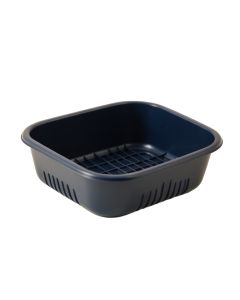 Moss Edge Empty Under-Desk Cable Tray - Navy (synthetic illustration; no displayed measurements)
