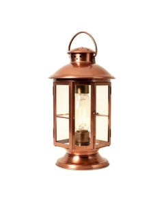 Earlham Aged Copper 2 -Bulb Outdoor Hanging Lantern (synthetic illustration; no displayed measurements)