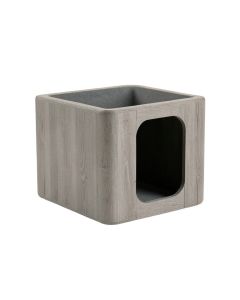 Meadow Dale Empty Furniture-Style Litter Enclosure - Gray (synthetic illustration; no displayed measurements)