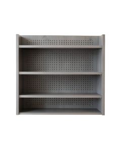 Alder Crossing Empty Wall-Mounted Tool Organizer Panel - Gray (synthetic illustration; no displayed measurements)
