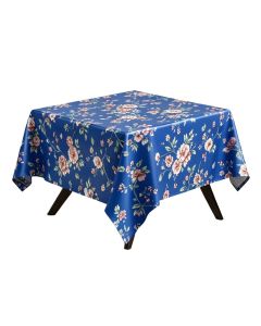 Tracey Floral Plastic/Vinyl Tablecloth