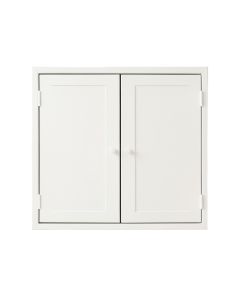 Sage Arc Wall-Mounted Laundry Cabinet - White