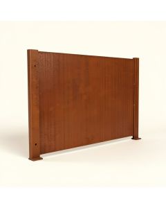 4 Ft. H X2 Ft. W Screen Series Blocks Corten Steel Privacy Screen (synthetic illustration; no displayed measurements)