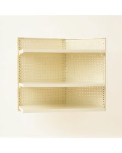 Aspen Dell Empty Wall-Mounted Tool Organizer Panel - Cream (synthetic illustration; no displayed measurements)
