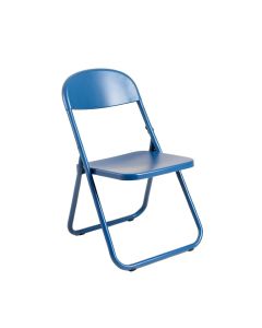 Birch Brook Folding Outdoor Chair - Blue (synthetic illustration; no displayed measurements)