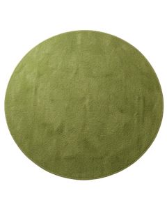 Willow Bend Round Area Rug - Green (synthetic illustration; no displayed measurements)