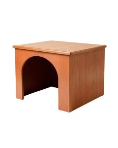 Dawn Dell Empty Furniture-Style Litter Enclosure - Terracotta (synthetic illustration; no displayed measurements)
