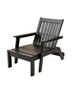 Wren Bridge Outdoor Lounge Chair - Black