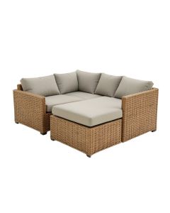 Kennison Patio Sectional With Cushions (synthetic illustration; no displayed measurements)
