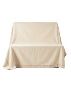 Dawn Falls Flat Bed Sheet - Beige
