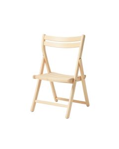 Heath Brook Folding Outdoor Chair - Ivory (synthetic illustration; no displayed measurements)