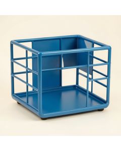 Rowan Crossing Empty Furniture-Style Pet Crate - Blue (synthetic illustration; no displayed measurements)