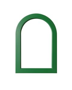 Olive Canyon Framed Wall Mirror - Green