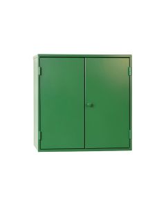 Slate Crest Wall-Mounted Laundry Cabinet - Green