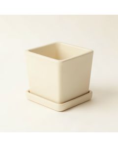 Shore Bridge Empty Planter - Cream (synthetic illustration; no displayed measurements)