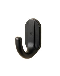 Bay Branch Wall-Mounted Robe Hook - Black
