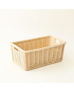 Summit Bridge Empty Storage Basket - Cream (synthetic illustration; no displayed measurements)