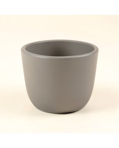 Happy Planter Planter , 14 '' X 14 '' X 13.6 '' , Smokey Cream (synthetic illustration; no displayed measurements)