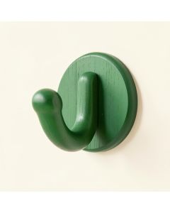 Reed Bridge Wall-Mounted Robe Hook - Green (synthetic illustration; no displayed measurements)