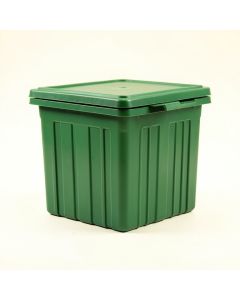 Maple Dale Closed Outdoor Storage Box - Green (synthetic illustration; no displayed measurements)